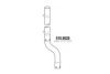 IVECO 41011634 Exhaust Pipe